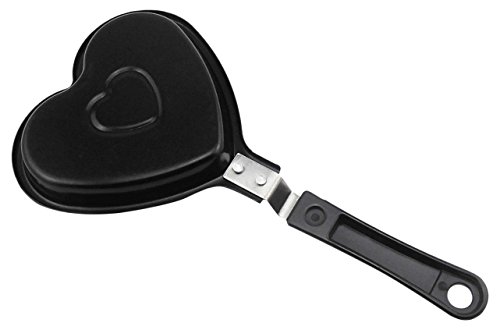 India Desire : Buy Okay Heart Shape Mini Fry Pan, Black at Rs. 98 from Amazon [MRP Rs 199]