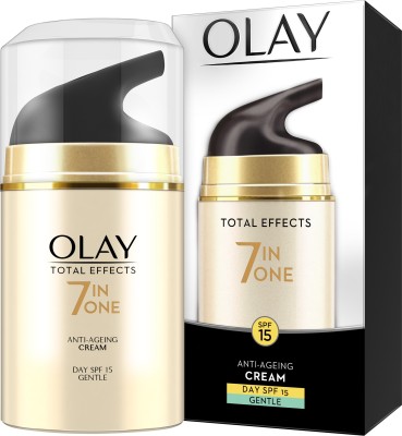 India Desire : Buy Olay Total Effects 7 in 1 Anti Ageing Day Cream - Gentle SPF 15(50 g) at Rs. 222 from Flipkart [Regular Price Rs 849]