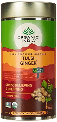 India Desire : Buy Organic India Tulsi Ginger Tea - 100 g at Rs. 87 from Amazon