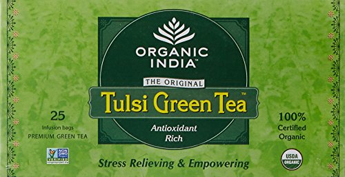 India Desire : Amazon Pantry Deal: Buy Organic India Tulsi Green - 25 Tea Bags at Rs. 75 Only