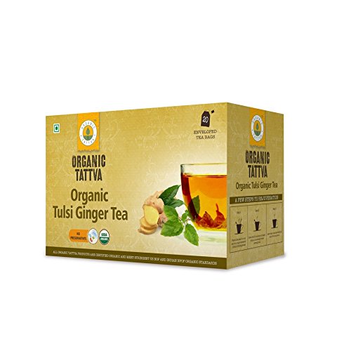 India Desire : Buy Organic India Tulsi Ginger Tea, 25 Tea Bags at Rs. 38 from Amazon [MRP Rs 148]