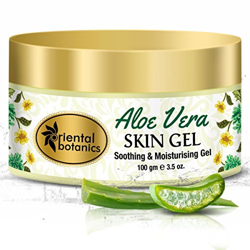 India Desire : Buy Oriental Botanics Aloe Vera Skin Gel With Almond & Wheatgerm Oil 100 Grams at Rs. 249 from Amazon [Regular Price Rs 349]