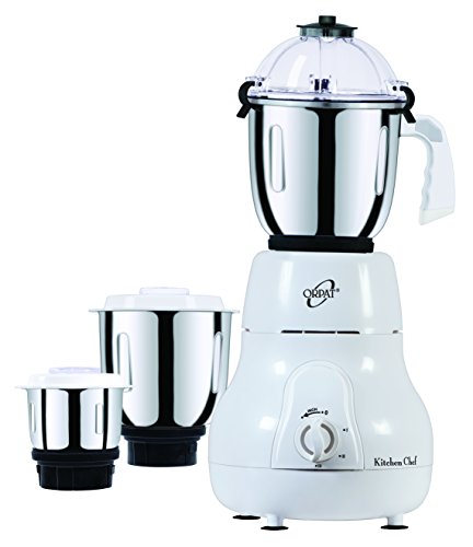 India Desire : Buy Orpat Kitchen Chef 500-Watt Mixer Grinder (White) at Rs. 1455 from Amazon [Regular Price Rs 1576]