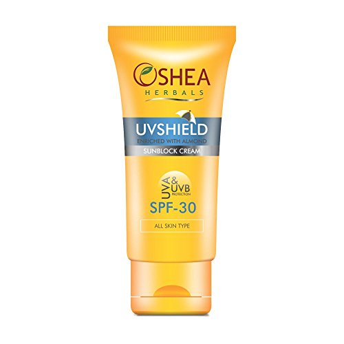 India Desire : Buy Oshea Herbals Sunshield Sun Block Cream with SPF 30, 120g at Rs. 155 from Amazon