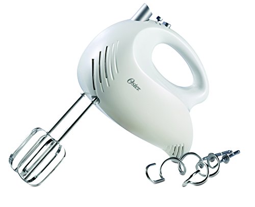 Oster White 5 speed Hand Mixer