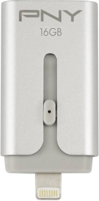 India Desire : Buy PNY Duo-Link for iPhone and iPad + on the Go 16 GB Pen Drive at Rs. 999 From Flipkart [Selling Price Rs 4490]