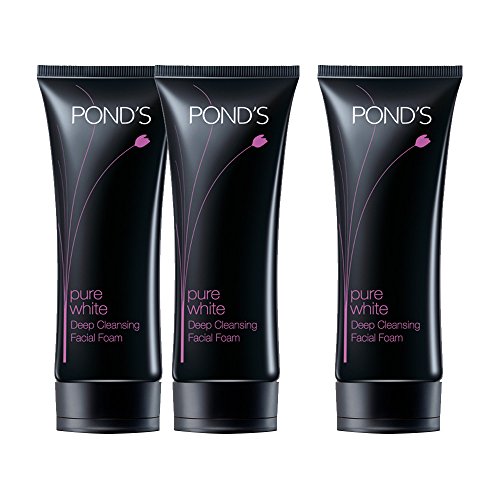 India Desire : Amazon Loot Deal: Buy PONDS Pure White Deep Cleansing Facial Foam, 100g (Buy 2 Get 1 Free) at Rs. 192 Only