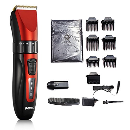 India Desire : Buy POVOS PR3085 PW230 Hair Clipper (Red/Black) at Rs. 412 from Amazon