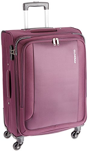 India Desire : Buy PRONTO Space + Polyester 57 cms Purple Soft Sided Carry-On (6504 - PP) at Rs. 2334 from Amazon