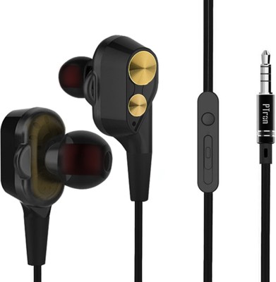 India Desire : Buy PTron Boom 2 4D Earphone Wired Headset with Mic(Gold, Black, In the Ear) at Rs. 449 from Flipkart [Regular Price Rs 599]