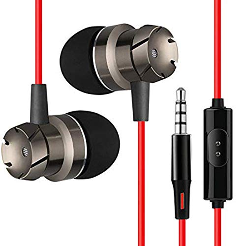 India Desire : Buy PTron HBE6 Headphone Metal Earphone in-Ear Wired Headset with Mic (Red/Black) at Rs. 199 from Amazon