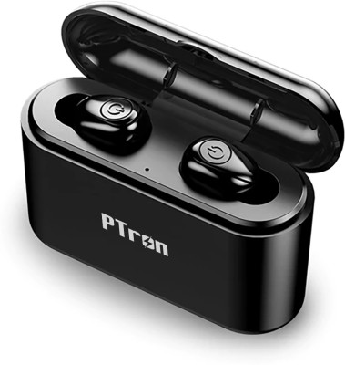 India Desire : Buy PTron Tango True Wireless Waterproof Twins v5.0 Bluetooth Headset with Mic(Black, In the Ear) at Rs. 1499 from Flipkart [Regular Price Rs 2499]