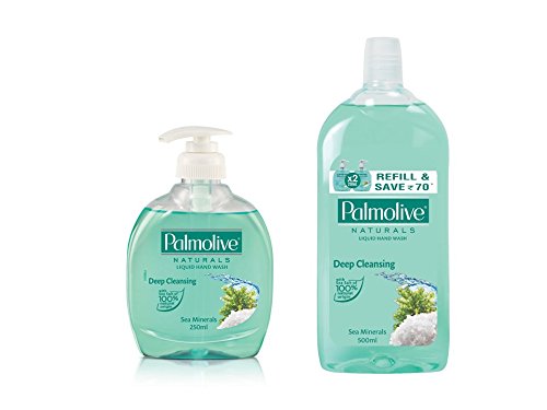 India Desire : Buy Palmolive Natural Handwash - 250 ml with Naturals Hand Wash Refill - 500 ml (Sea Mineral) at Rs. 105 from Amazon