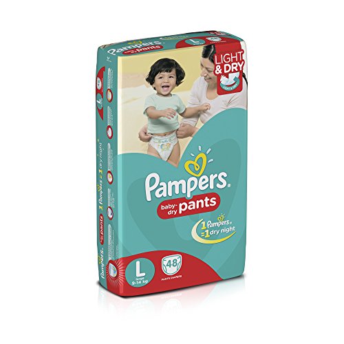 India Desire : Buy Pampers Large Size Diaper Pants (68 Count) at Rs. 616 from Amazon [MRP Rs 999]