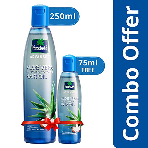 India Desire : Buy Parachute Advansed Aloe Vera Enriched Coconut Hair Oil, 250ml (Free 75ml) at Rs. 81 from Amazon [Regular Price Rs 113]