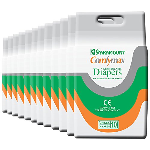 India Desire : Buy Paramount Comfymax Premium Adult Diaper - 120 Count (Extra Large) At Rs 555 From Amazon