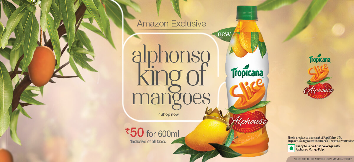 India Desire : Tropicana Slice Alphonso 400ml Rs 33 From Amazon 