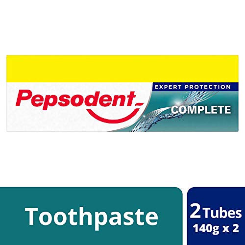 India Desire : Buy Pepsodent Expert Protection Complete Toothpaste Value Saver Pack - 2x140 g at Rs. 140 from Amazon [Regular Price Rs 183]