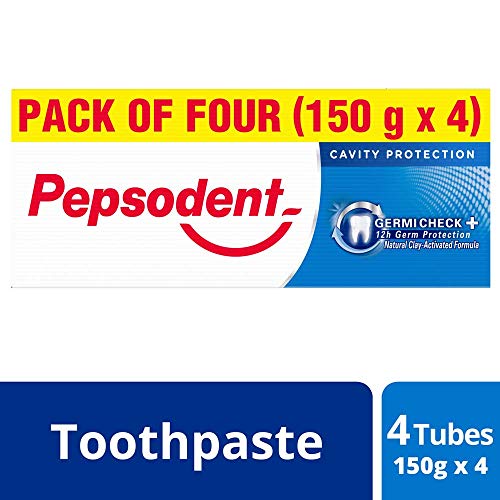 India Desire : Buy Pepsodent Germicheck Plus Cavity Protection Toothpaste - 150 g (Pack of 4) at Rs. 164 from Amazon [MRP Rs 288]