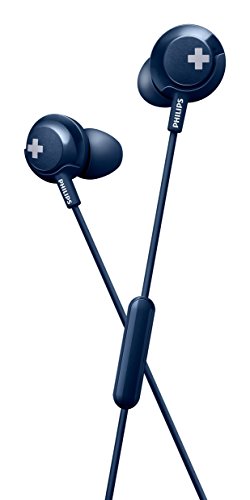 India Desire : Buy Philips Bass+ SHE4305 Headphones with Mic (Blue) at Rs. 599 + Free Pizza Voucher from Amazon [Selling Price 899]