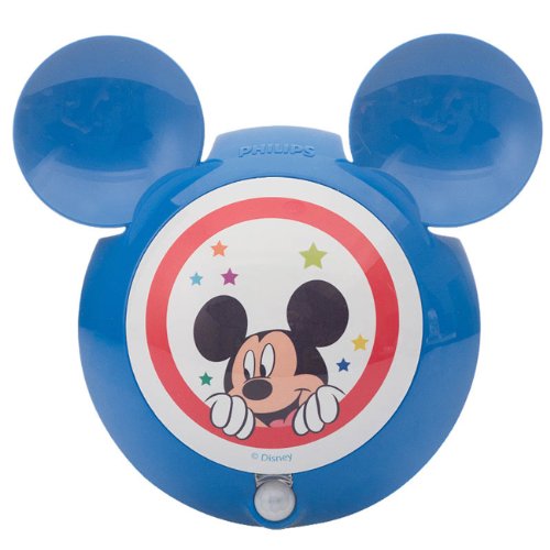 Buy Philips Disney Mickey LED Sensor Night Light (Blue) at Rs. 468 from ...