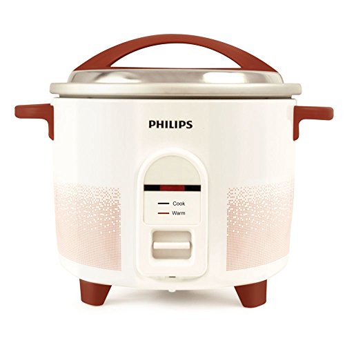 India Desire : Buy Philips HL1665/00 1.8-Litre Electric Rice Cooker (White/Red) at Rs. 2233 from Amazon [price Rs 3195]