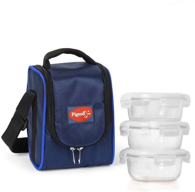 Buy Pigeon 14337 3 Containers Lunch Box(400 ml) at Rs. 549 from
