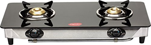 India Desire : Buy Pigeon Blaze Blackline Glass 2 Burner Cooktop, Black at Rs. 2050 from Amazon