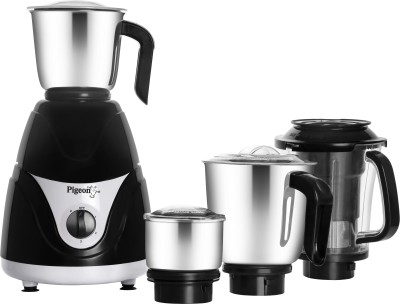 India Desire : Buy Pigeon EVA 14300 750 W Juicer Mixer Grinder(Black, White, 4 Jars) at Rs. 1799 from Flipkart [Regular Price Rs 2599]