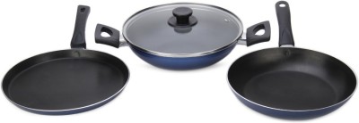 India Desire : Buy Pigeon Essential Cookware Set(Aluminium, 3 - Piece) at Rs. 799 from Flipkart