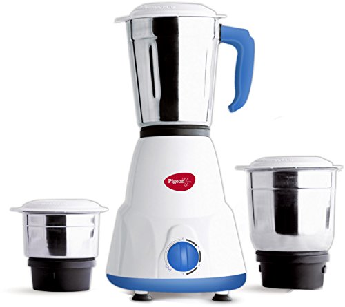 India Desire : Buy Pigeon Gusto 550 W Juicer Mixer Grinder  (White, 3 Jars) at Rs. 1199 from Flipkart [Regular Price Rs 1630]