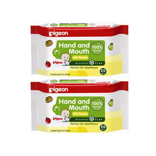 India Desire : Buy Pigeon Hand and Mouth Wipes 20S, 2 in 1 at Rs. 195 from Amazon [MRP Rs 395]