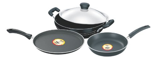 India Desire : Buy Pigeon Ruby Non-Stick Gift Set, 4 Pieces at Rs. 1095 from Amazon