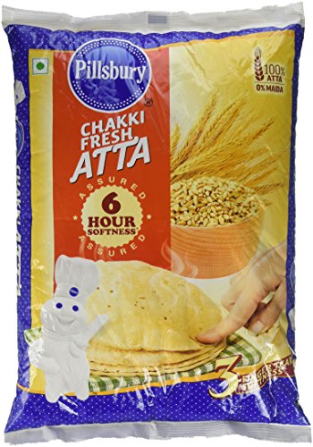 India Desire : Buy Pillsbury Chakki Fresh Atta, 5kg (with 500g Free) at Rs. 212 from Amazon [MRP Rs 285]
