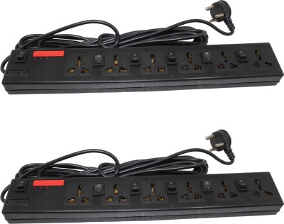 India Desire : Buy Pinnacle 3 Meter 6 Socket Surge Protector(Black) at Rs. 199 from Flipkart [Regular Price Rs 529]