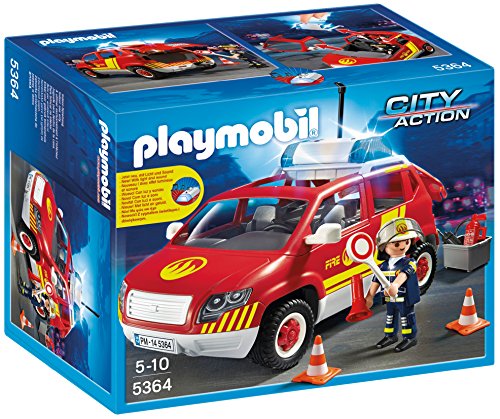 India Desire : Buy Playmobil Fire Chiefs Car with Lights and Sound at Rs. 1559 from Amazon [Regular Price Rs 2699]