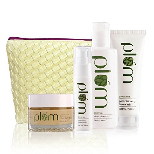 India Desire : Buy Plum Green Tea Face Care Kit with Free Kit Bag at Rs. 962 from Amazon [MRP Rs 1650]
