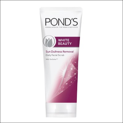 India Desire : Buy Ponds White Beauty Sun Dullness Removal Scrub(100 g) at Rs. 120 from Flipkart [Regular Price Rs 205]