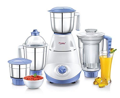 India Desire : Buy Prestige Iris(750 Watt) Mixer Grinder with 3 Stainless Steel Jar + 1 Juicer Jar at Rs. 2799 from Amazon