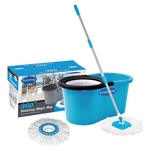 India Desire : Buy Primeway Pw266Me Double Driver Economy Magic Mop Set at Rs. 599 from Amazon [Regular Price 1049]