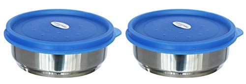 India Desire : Buy Princeware Dura Fresh Stainless Steel Container Set, 500ml, Set of 2, Silver at Rs. 169 from Amazon [MRP Rs 331]