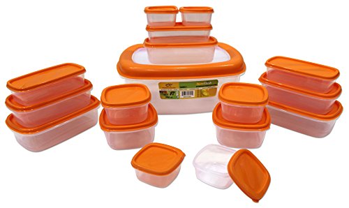India Desire : Amazon Lightning Deal: Buy Princeware SF Packing Container, 17-Pieces, Orange at Rs. 269 Only [Selling Price: Rs 520]