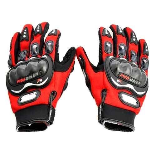 India Desire : Buy Probiker Full Finger Gloves for Bikers (Red) at Rs. 193 from Amazon [Regular Price Rs 400]