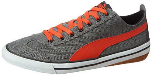 India Desire : Buy Puma Unisex 917 Herringbone Asphalt-Cherry Tomato-Black Sneakers at Rs. 699 from Amazon [Regular Price Rs 1399]