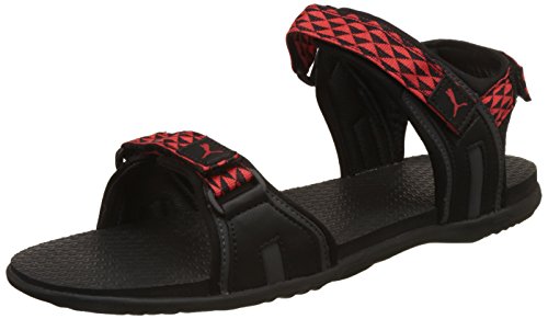 India Desire : Buy Puma Unisex Asphalt Black-High Risk Red Floaters-6 UK/India (39 EU)(36754901) at Rs. 399 from Amazon [Regular Price Rs 999]