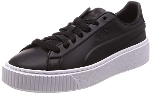 India Desire : Buy Puma Women's Platform Seamless Wn s Black Leather Sneakers at Rs. 899 from Amazon [MRP Rs 6999]