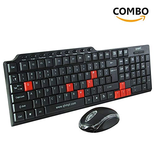 India Desire : Buy Quantum QHM8810 Keyboard with Mouse (Black) at Rs. 299 from Amazon [Regular Price Rs 409]