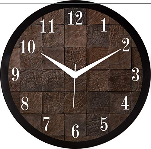 India Desire : Buy RAG28 11.75 Inches Designer Wall Clock for Home/Living Room/Bedroom/Kitchen (9234) at Rs. 199 from Amazon [Selling Price Rs 399]