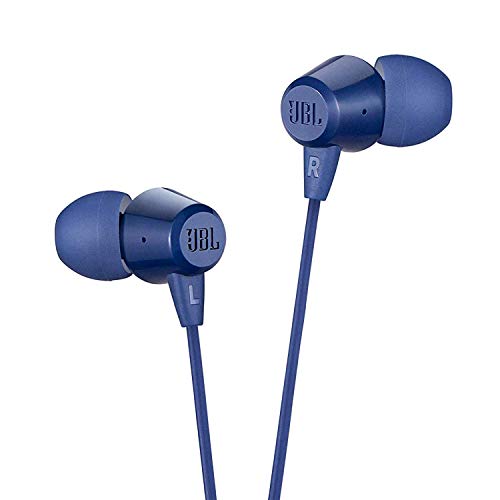 India Desire : Buy (Renewed) JBL C50HI in-Ear Headphones with Mic (Blue) at Rs. 235 from Amazon [Other Seller Price Starts @Rs 489]