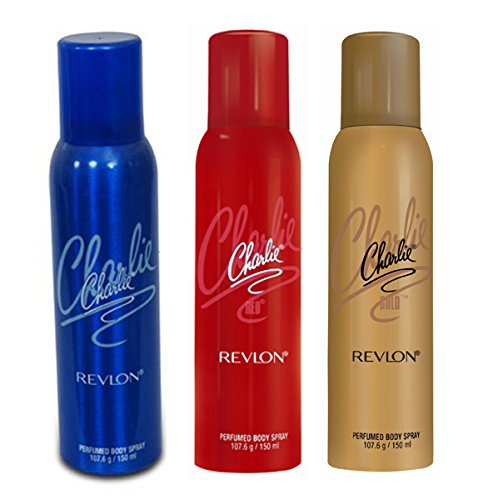 India Desire : Buy Revlon Charlie Deos Combo, Red/Blue/Gold (Pack Of 3, 150ml Each) at Rs. 190 from Amazon [Selling Price Rs 310]